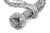 Soft Shackle Rope 7/16 Inch Diameter 34,000 LB Breaking Strength Gray Rough Country
