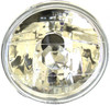 7 Inch Diamond Cut Round Headlight Conversion Lens holds H4 Bulbs Pair Race Sport Lighting