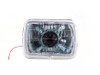 7x6 Inch Diamond Cut Projector Conversion Lens w/ 12v Halo Individual Race Sport Lighting