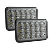 7x6 Inch LED Conversion Lens Pair Left and Right 54-Watts per light 108-watts Total Race Sport Lighting