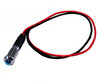 8mm LED Indicator Light With Wire Blue Race Sport Lighting