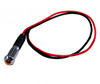 8mm LED Indicator Light With Wire Yellow Race Sport Lighting