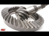 Dana 44 Ring and Pinion Set - 4.56 Ratio (Jeep Wrangler JK Rubicon - Front Axle) Rough Country