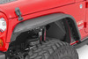 Jeep Tubular Front & Rear Fender Flares Set 07-18 Wrangler JK Rough Country