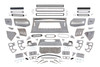 11-14 Chevrolet Silverado 2500 HD Front DIY High Clearance Bumper Kit w/Black Series White DRL LEDs Rough Country