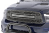 Dodge Mesh Grille 30 Inch Dual Row Black Series LED w/Cool White DRL 13-18 RAM 1500 Rough Country