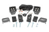 Polaris Dual LED Cube Kit w/ Black Series White DRL 20-21 Polaris RZR PRO XP Rough Country