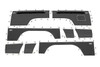 Jeep Front & Rear Upper and Lower Quarter Panel Armor-97-01 Cherokee XJ Rough Country