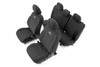 Tacoma Neoprene Front and Rear Seat Covers For 16-Pres Toyota Tacoma Crew Cab Rough Country
