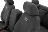 GM Neoprene Front Seat Covers Black (07-13 1500/11-13 2500) Rough Country