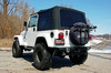Jeep Replacement Soft Top Black 97-06 TJ Wrangler Full Steel Doors Rough Country