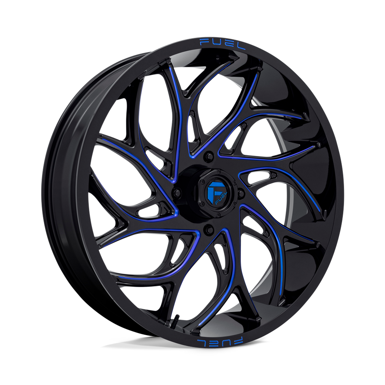 D778 24X7 4X137 G-BLK-MILL-BLU 13MM