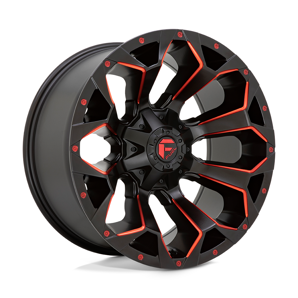 D787 22X10 6X135/5.5 M-BLK RD-MILL -18MM