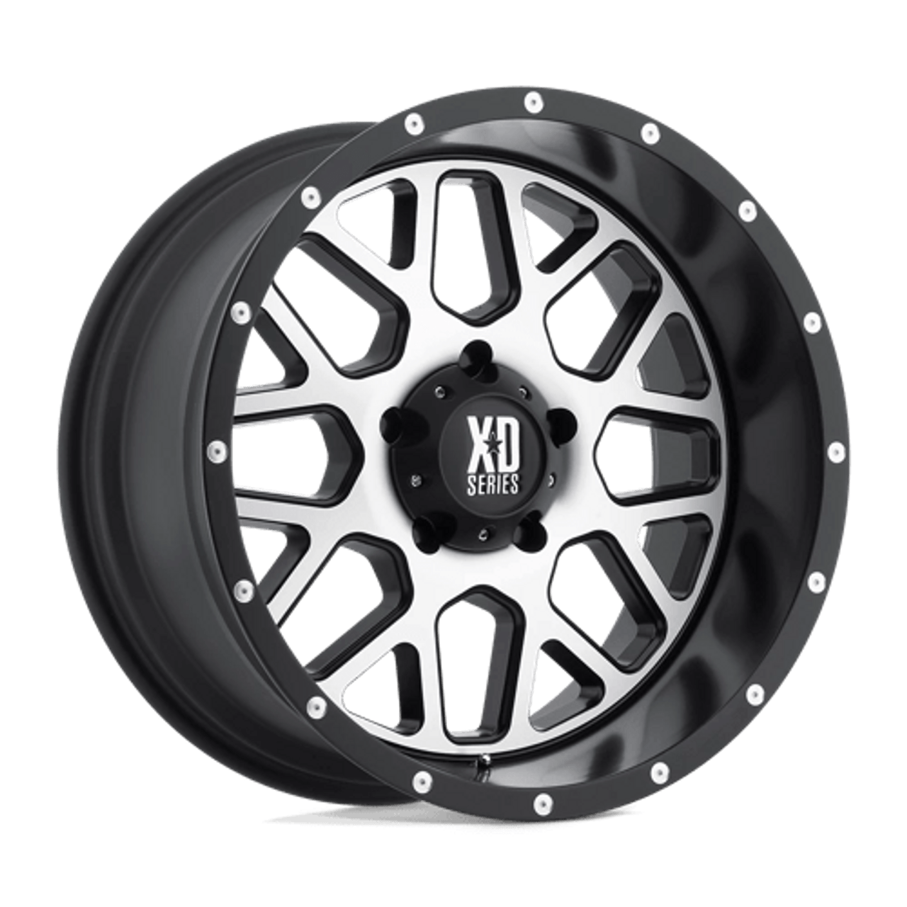 XD820 20X9 6X5.5 S-BLK MACH 00MM
