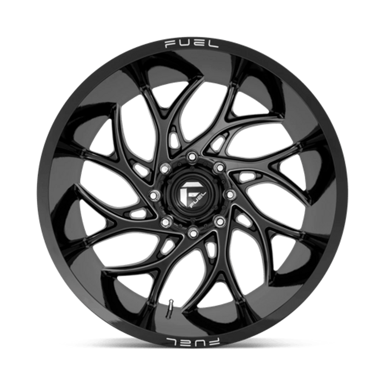 D741 22X10 8X180 GL-BLK-MIL -18MM