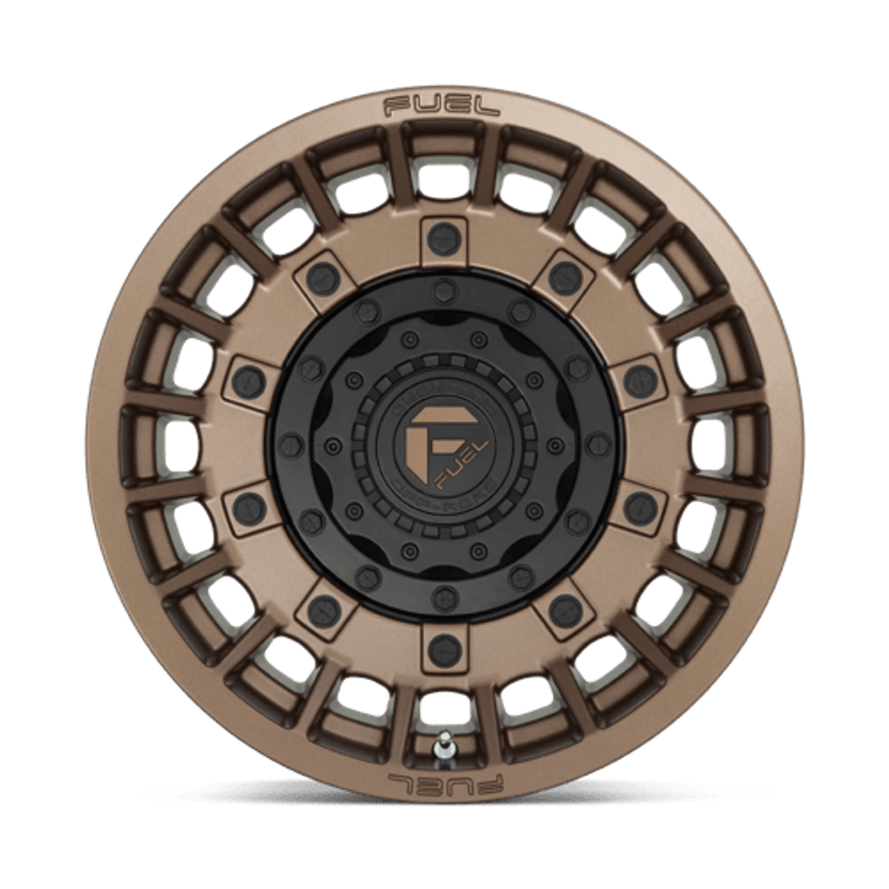 D725 17X9 5X4.5/5.0 MT-BRNZ-BLK -12MM
