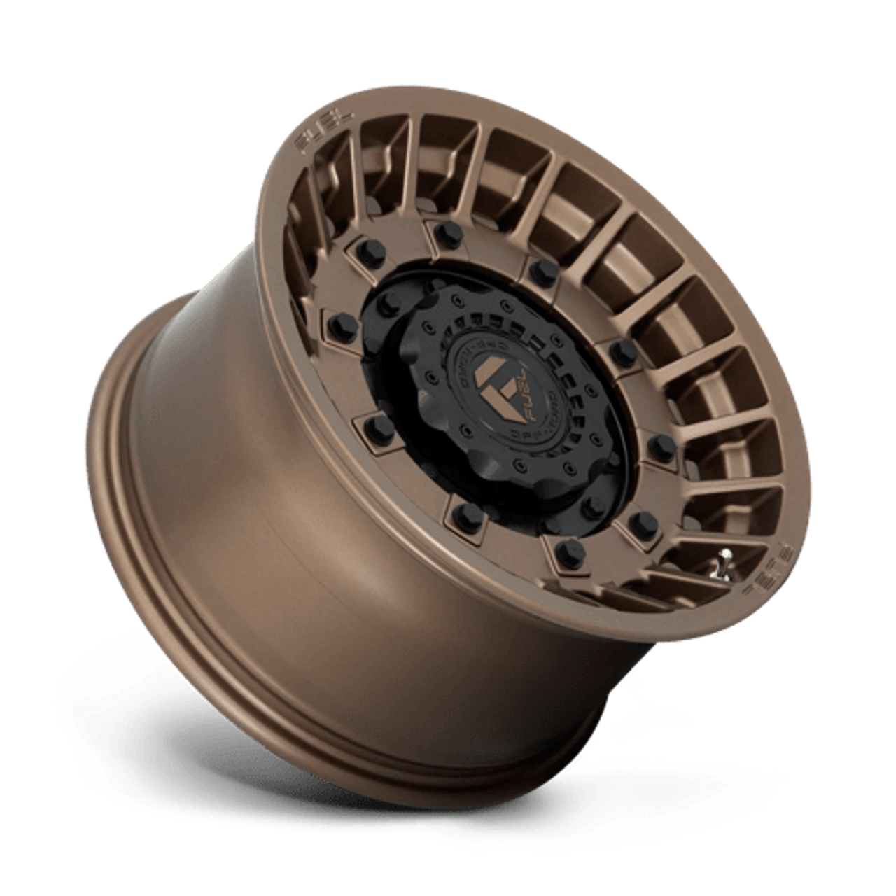 D725 17X9 5X4.5/5.0 MT-BRNZ-BLK -12MM