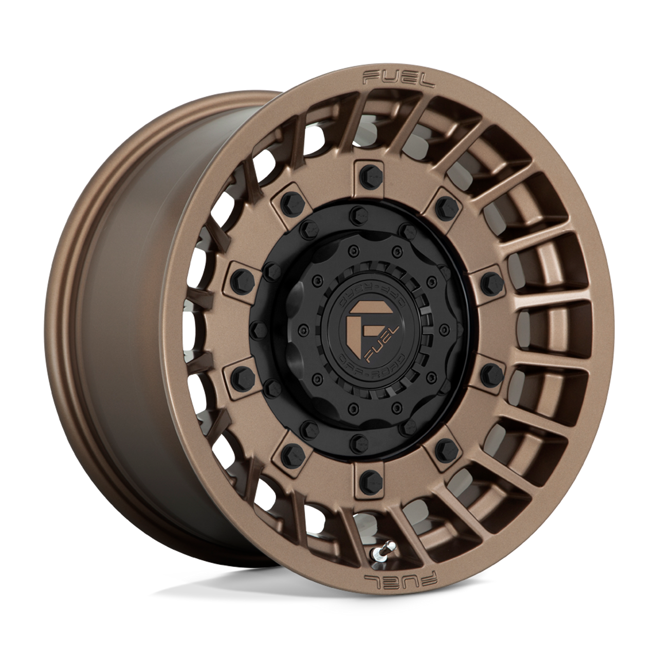 D725 17X9 5X4.5/5.0 MT-BRNZ-BLK -12MM
