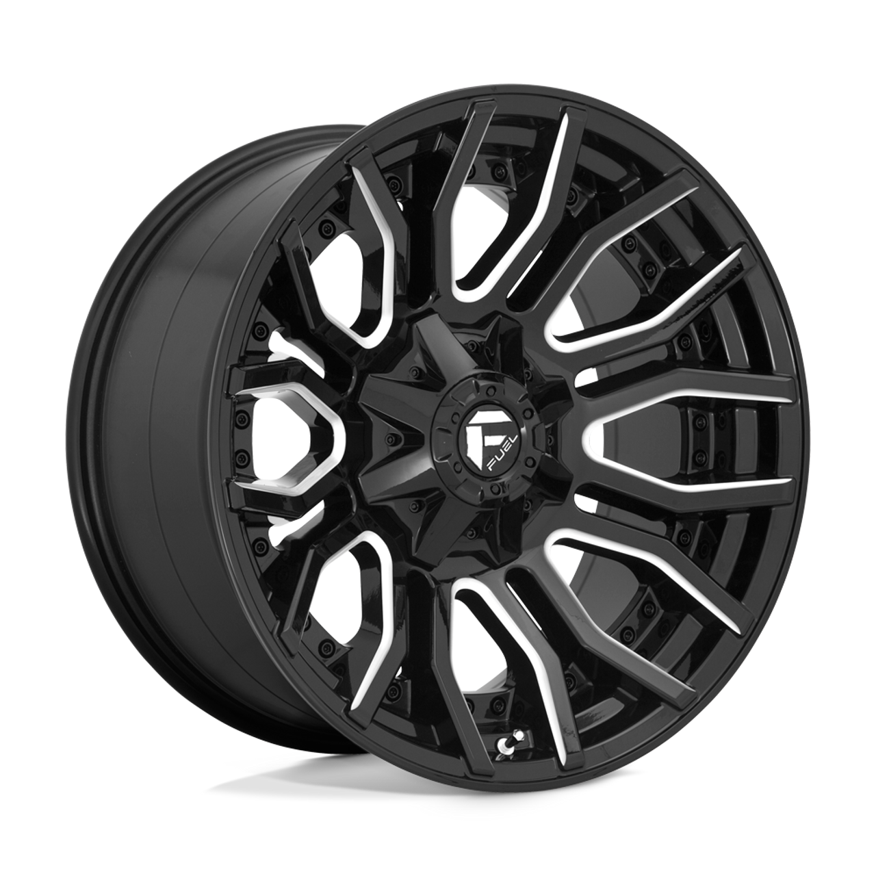 D711 20X10 8X180 GL-BLK-MIL -18MM