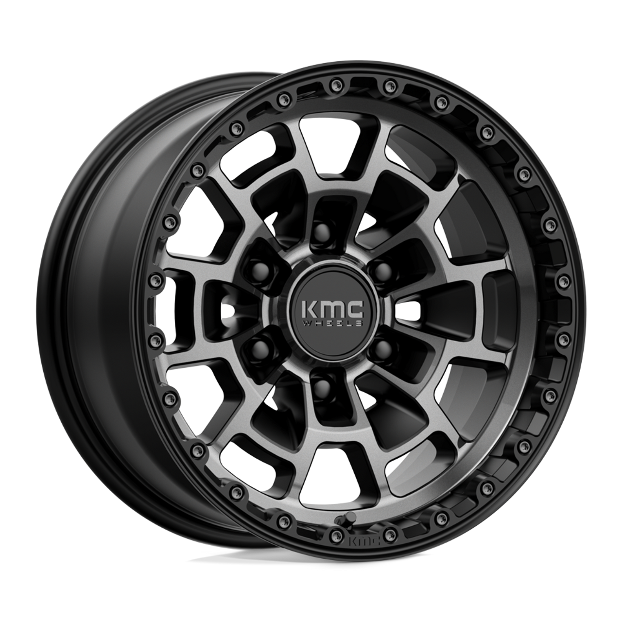 KM718 17X8.5 5X5.0 S-BLK GTCC 00MM