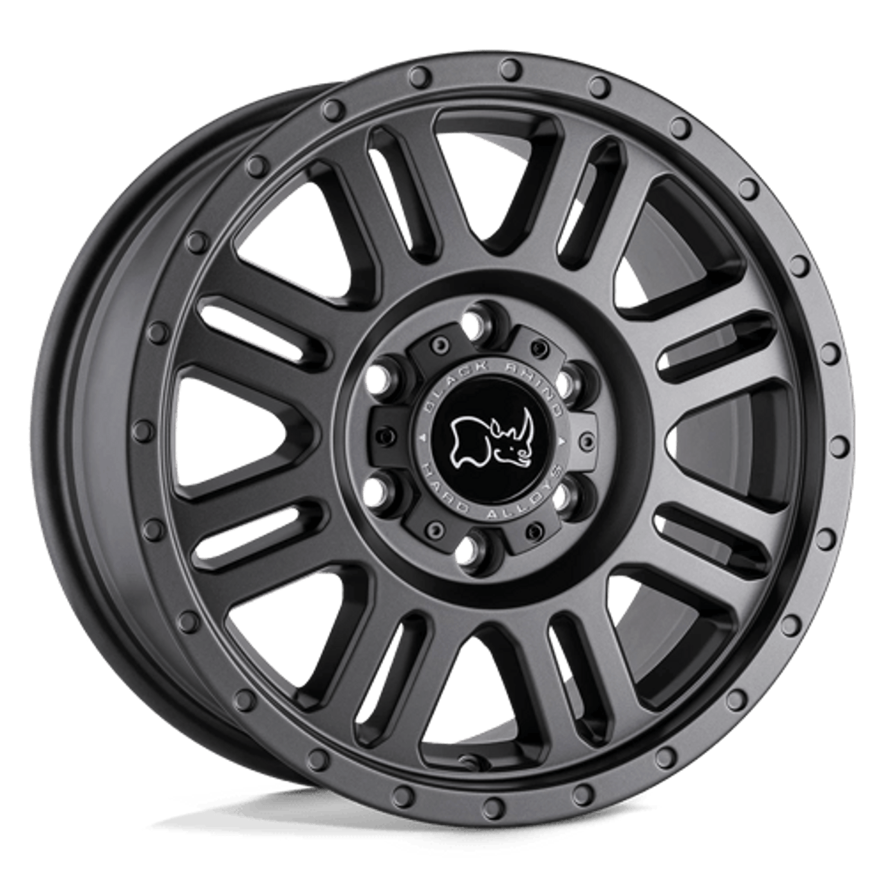 BRYWN 16X8 6X130 M-GNMTL 38MM