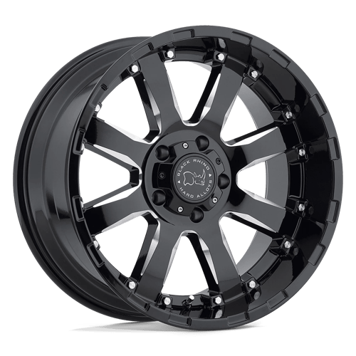 BRSRA 17X9 6X135 G-BLK-MILL 12MM