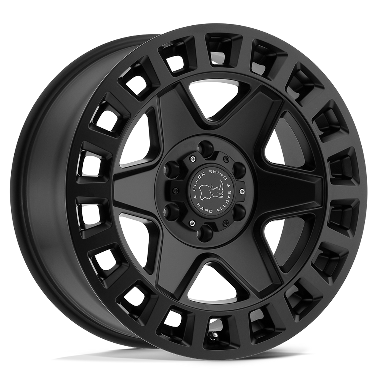 BRYRK 17X9 6X5.5 M-BLK -12MM