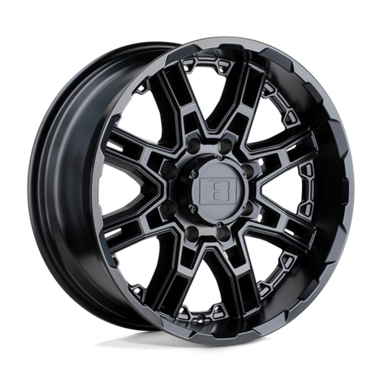 LELST 17X8.5 5X5.0 M-BLK 10MM