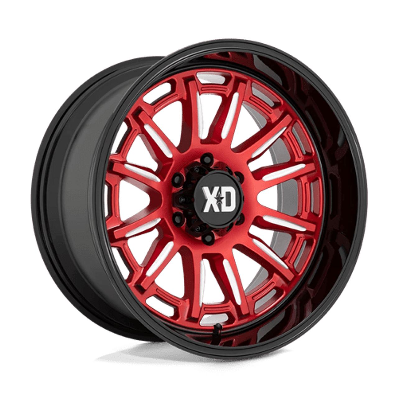 XD865 20X10 5X5.0 RED-MILL BLK-LP -18MM