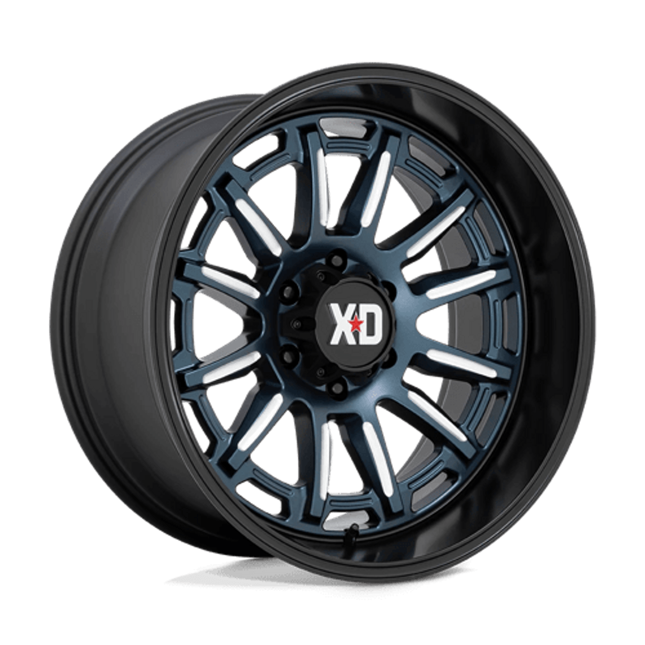XD865 20X10 5X5.0 BLUE-MILL BLK-LP -18MM XD865 20X10 5X5.0 BLUE-MILL BLK-LP -18MM