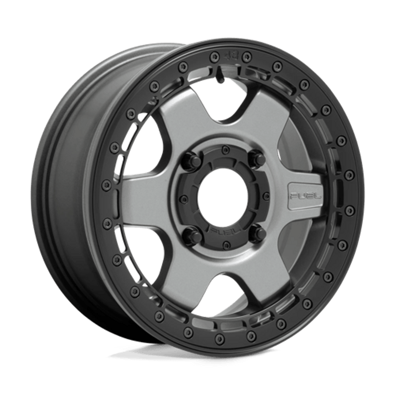 D923 15X6 4X156 MT-GMTL BLK-RING 38MM