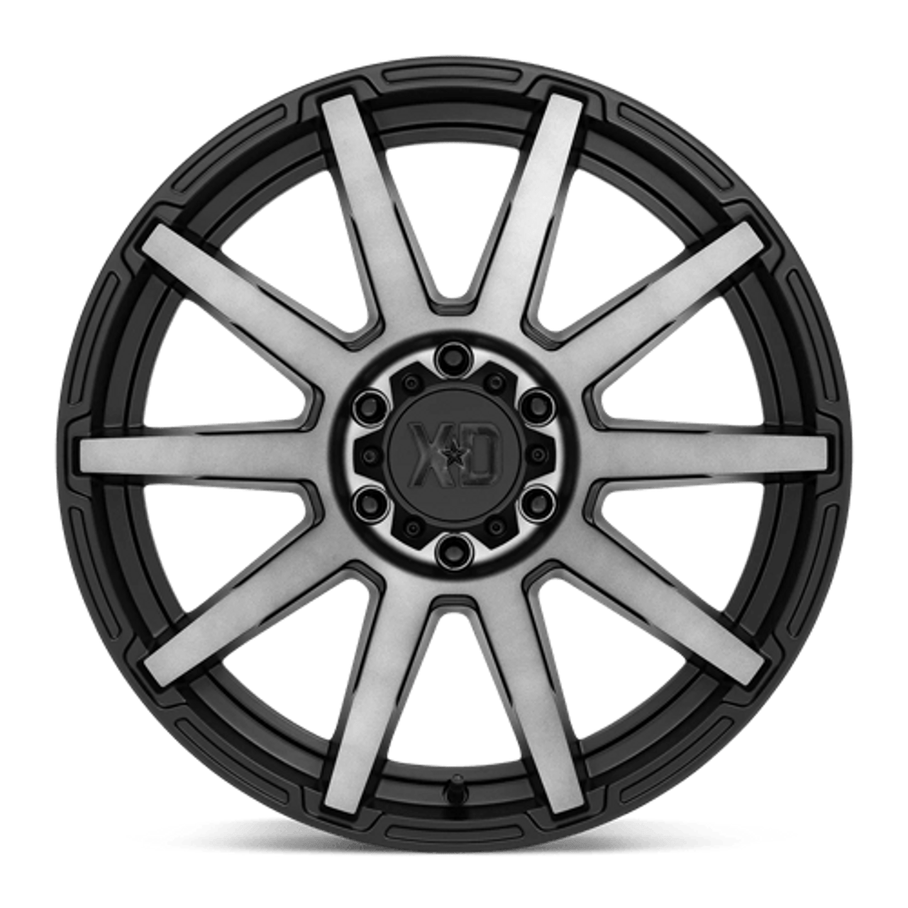 XD847 20X10 8X6.5 S-BLK GTCC -18MM