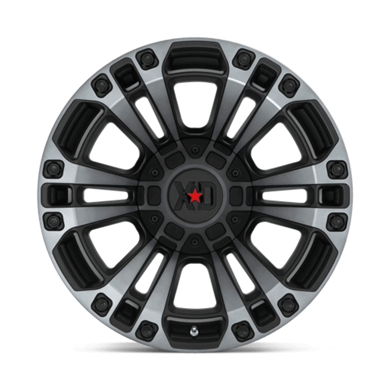 XD851 20X10 8X170 S-BLK GTCC -18MM