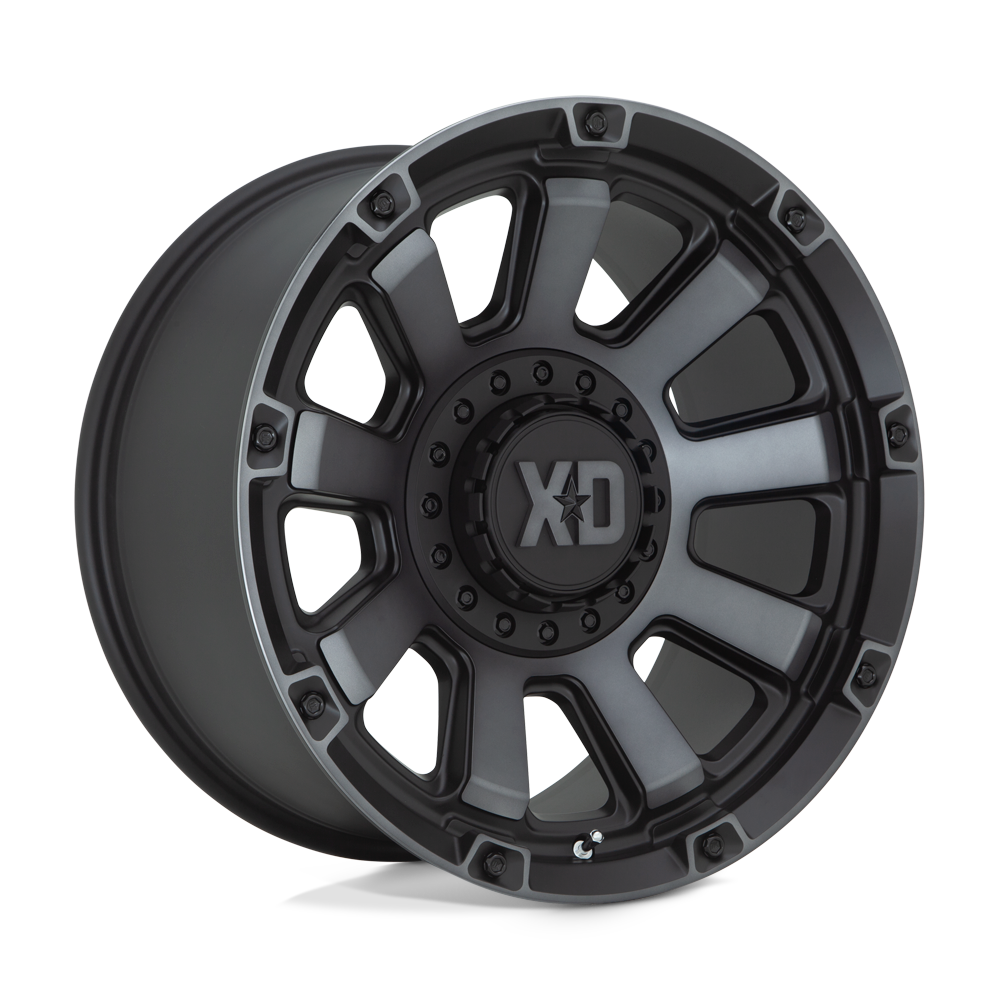 XD852 20X10 6X135/5.5 S-BLK GTCC -18MM