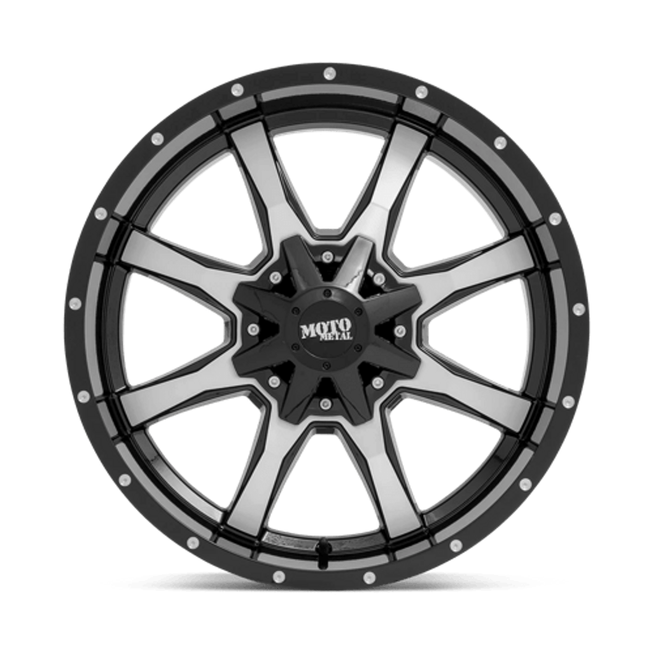 MO970 20X10 6X135/5.5 G-BLK MACH -18MM