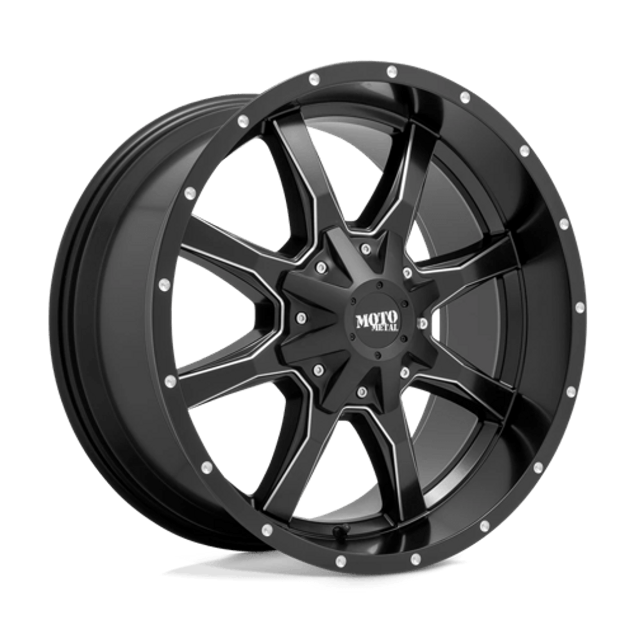 MO970 20X12 8X6.5 SG-BLK-MILL -44MM