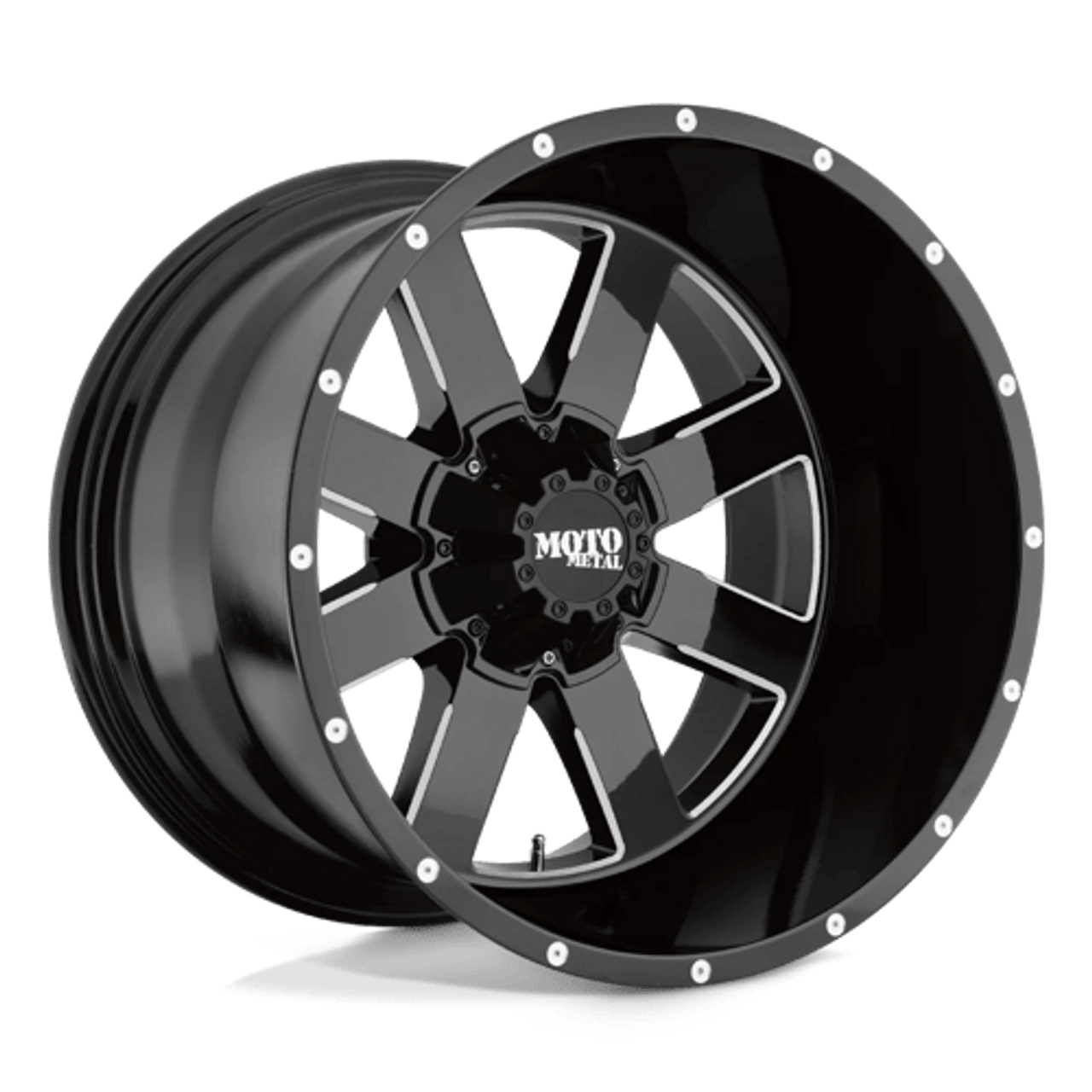 MO962 20X12 8X6.5 G-BLK MILL -44MM