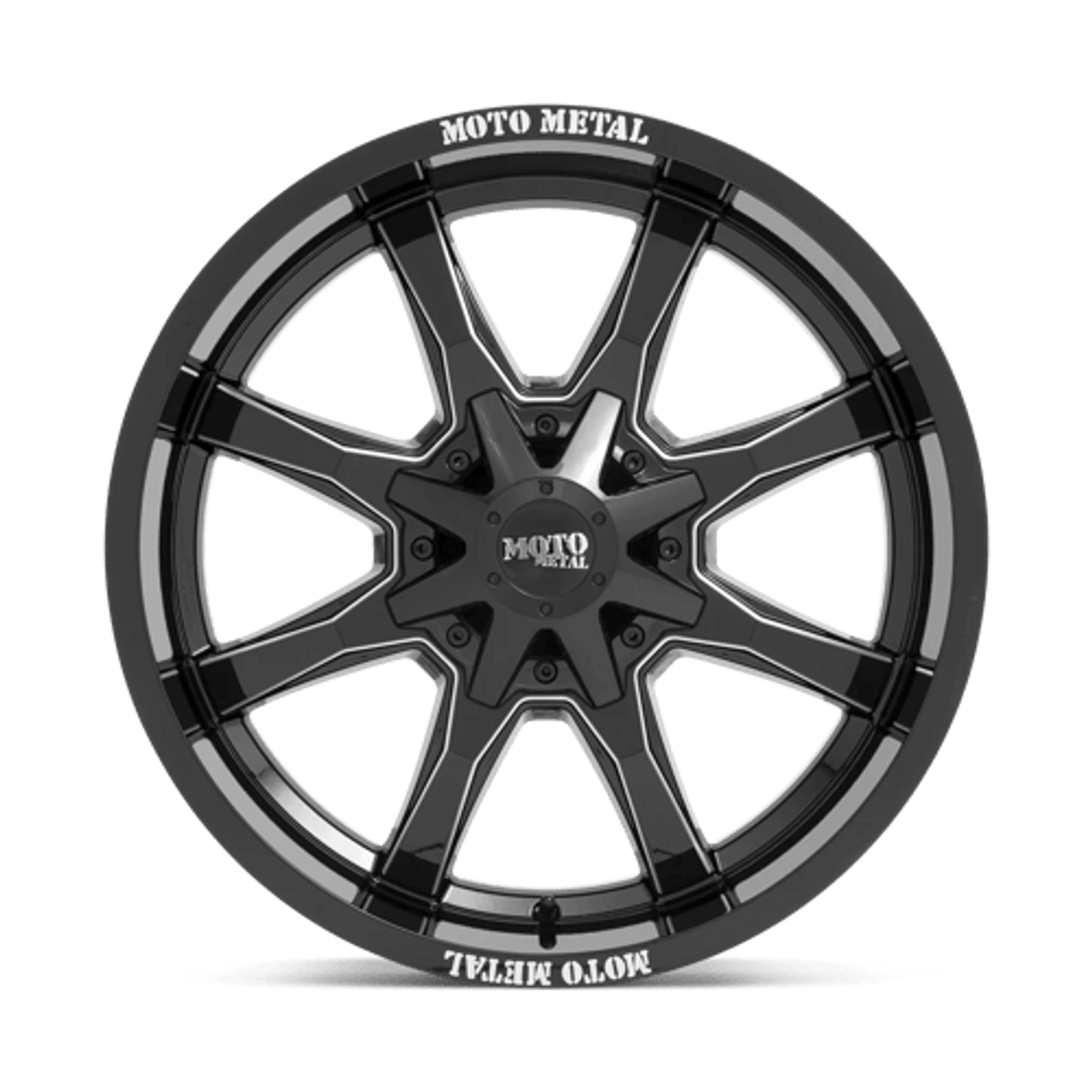 MO970 17X8 6X135/5.5 G-BLK MILL SPK 00MM