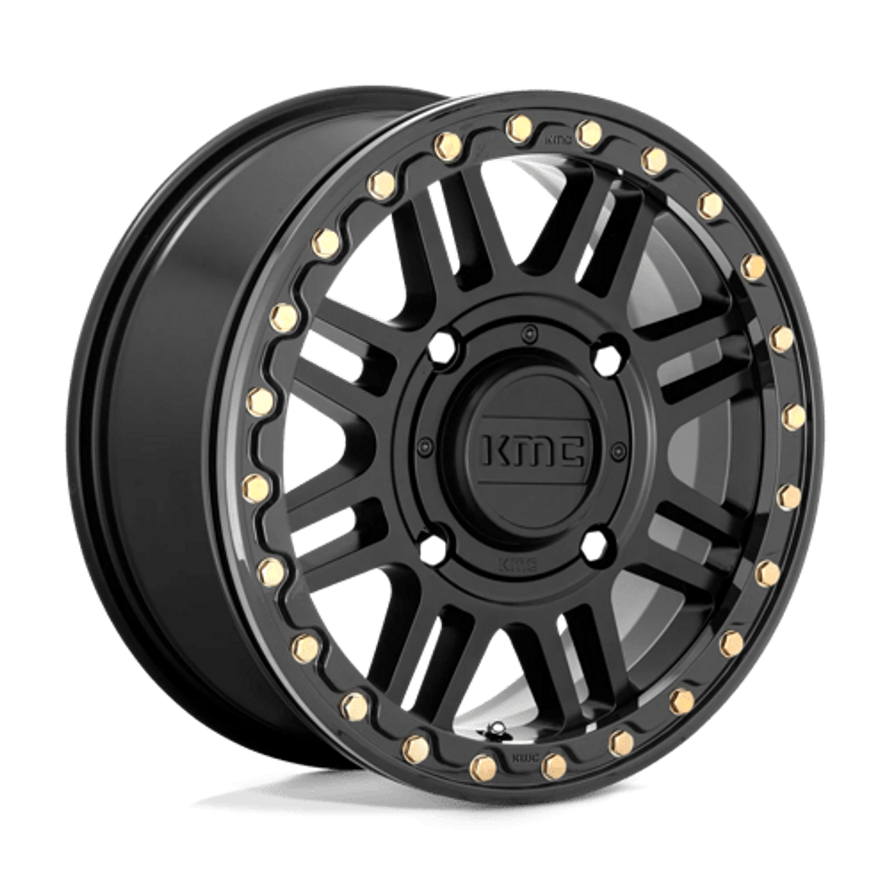 KS250 15X6 4X156 S-BLK BLK-RING 38MM