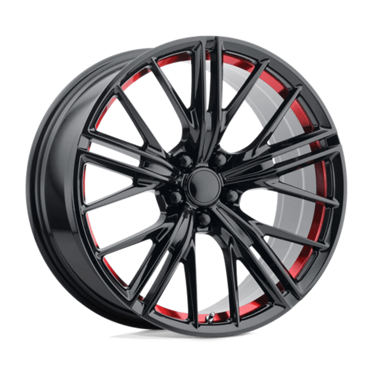 PR194 20X10 5X120 G-BLK RED MACH 23MM