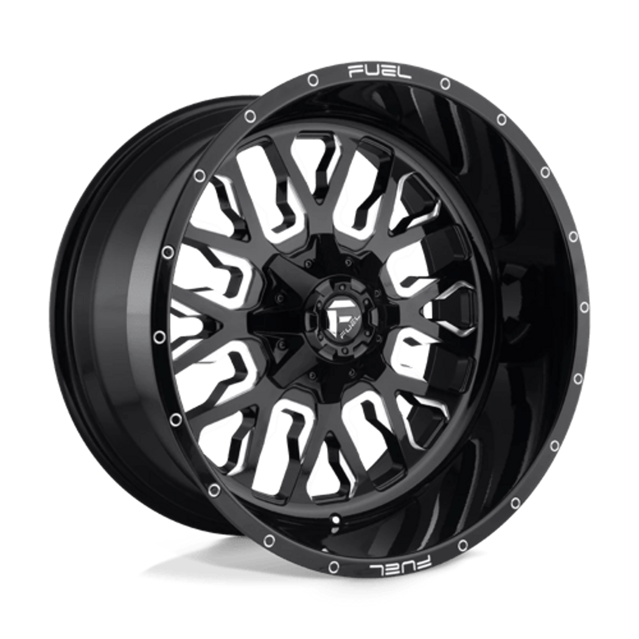 D611 22X10 6X135/5.5 GL-BLK-MIL -19MM