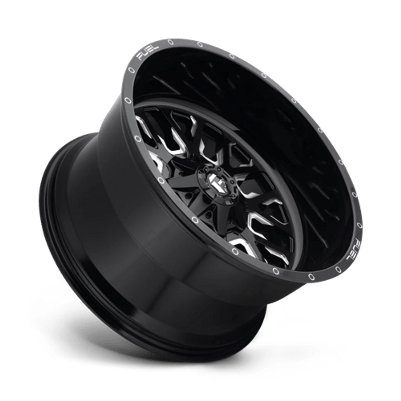 D611 22X10 6X135/5.5 GL-BLK-MIL -19MM
