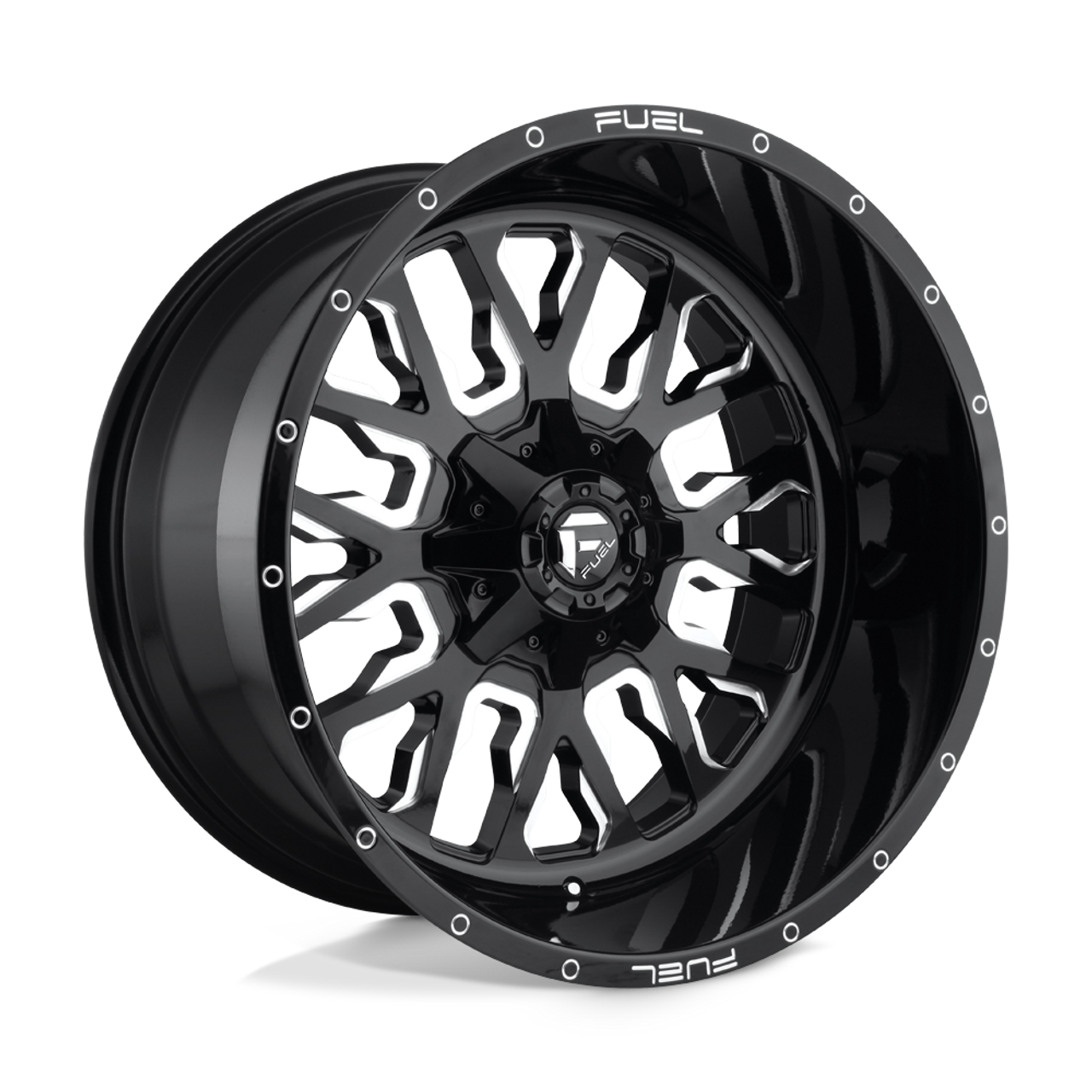 D611 22X10 6X135/5.5 GL-BLK-MIL -19MM