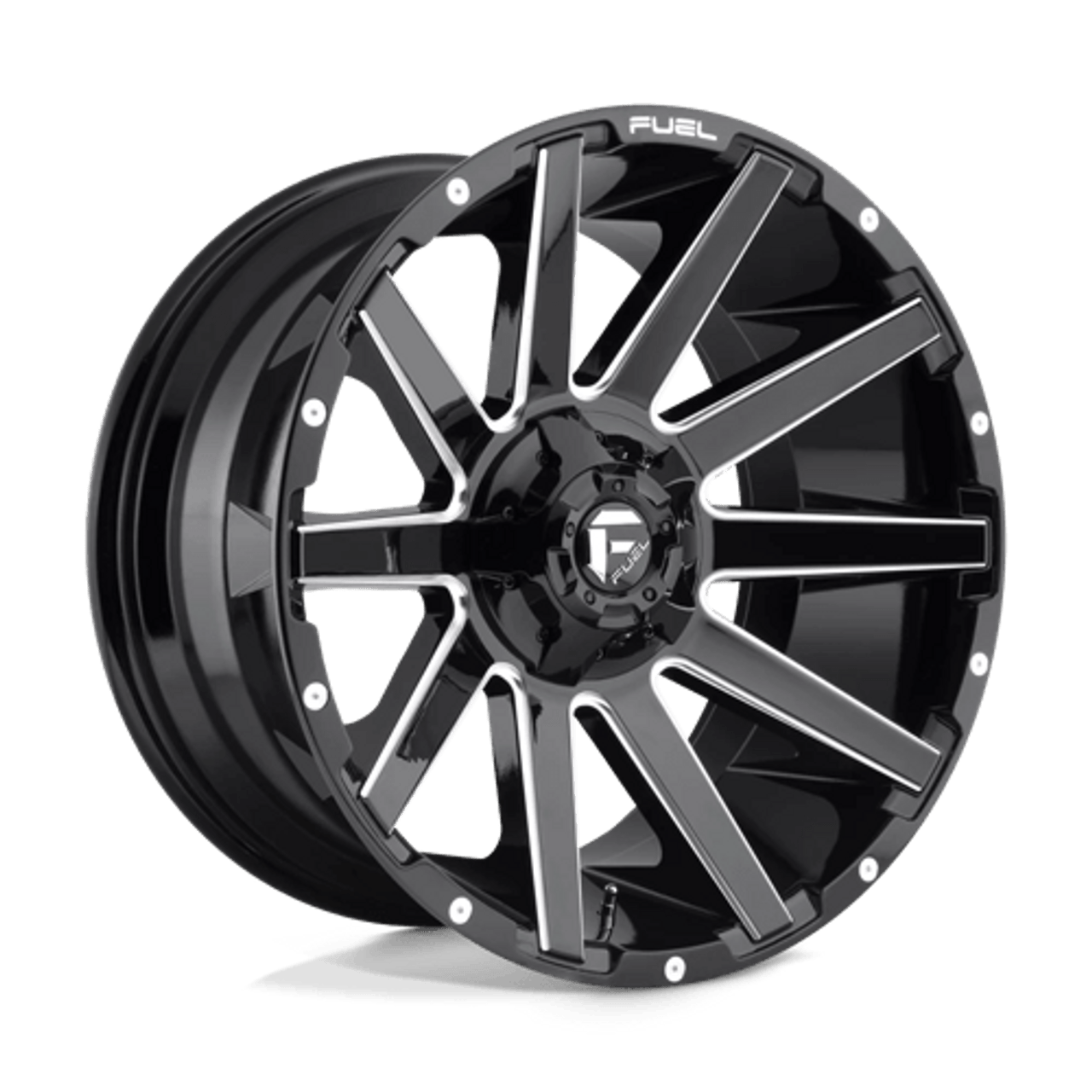 D615 20X10 5X5.5/150 GL-BLK-MIL -18MM