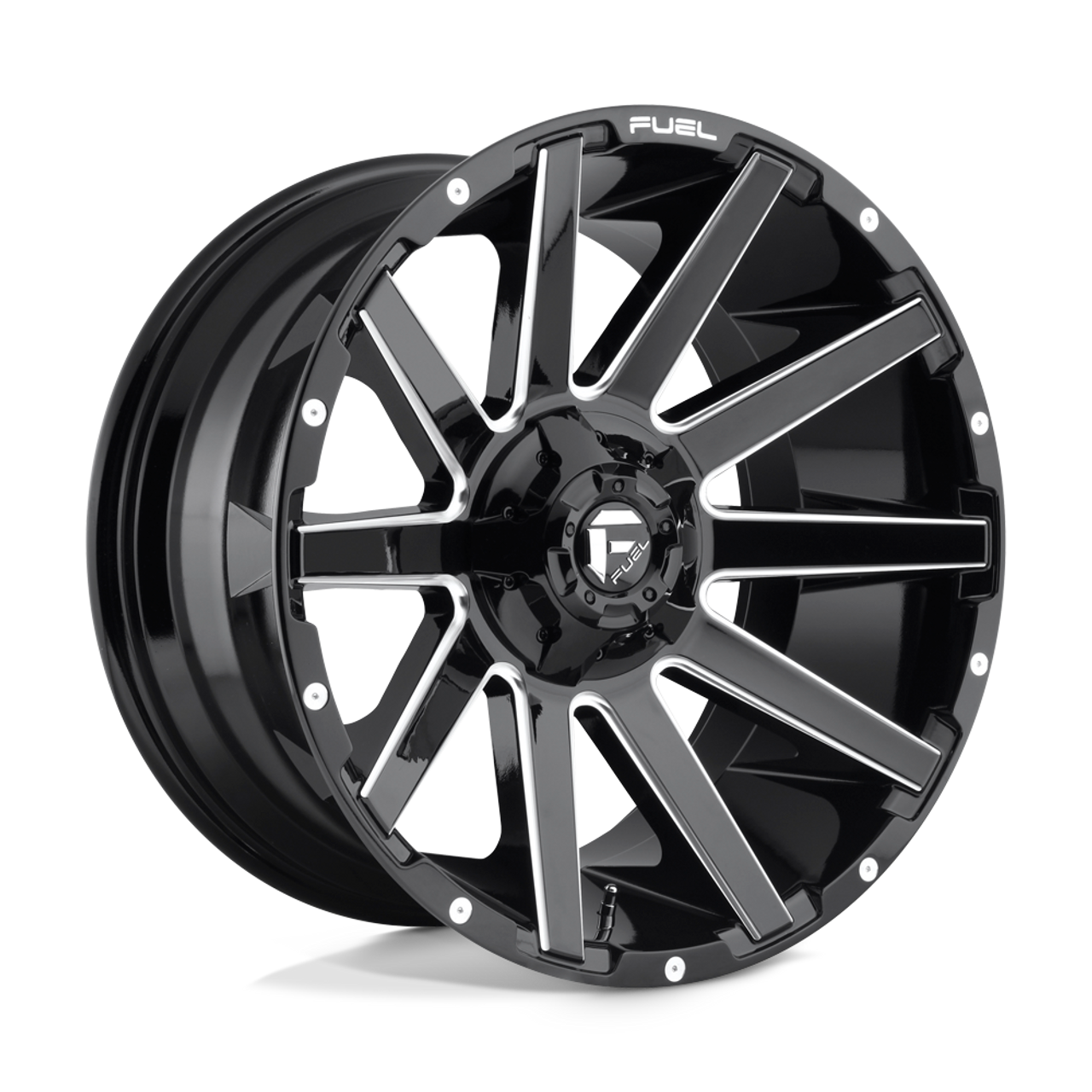 D615 22X10 6X135/5.5 GL-BLK-MIL -19MM