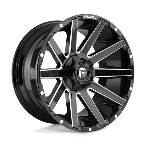 D615 22X10 8X180 GL-BLK-MIL -18MM