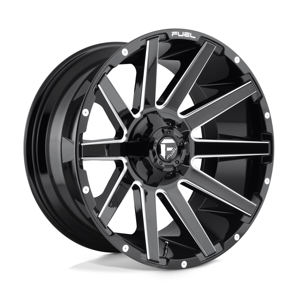 D615 22X10 8X180 GL-BLK-MIL -18MM