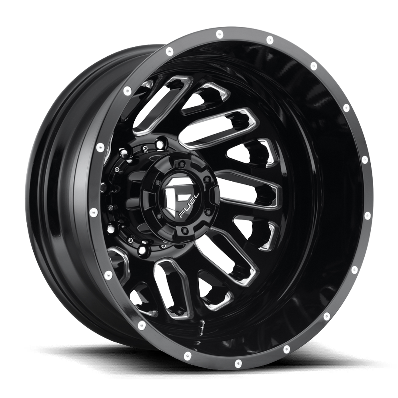 D581 20X8.25 8X6.5 GL-BLK-MIL -240MM