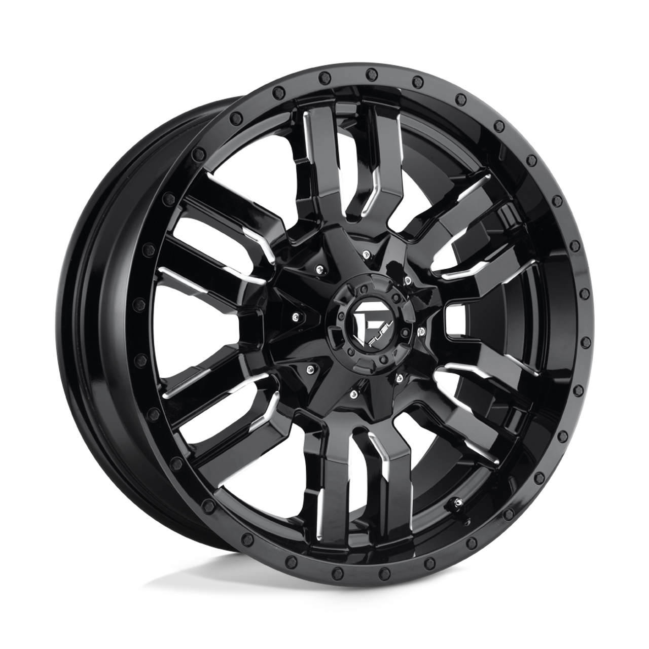 D595 17X9 5X4.5/5.0 GL-BLK-MIL -12MM