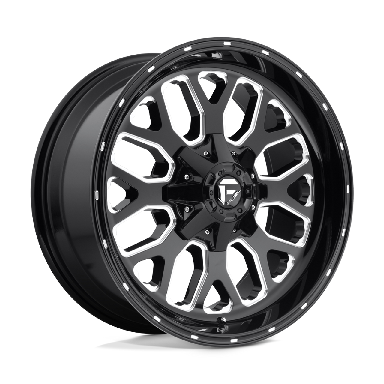 D588 20X9 6X120/5.5 GL-BLK-MIL 20MM